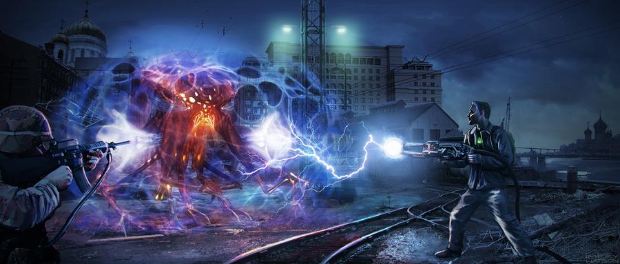 Moscow railway yard action concept