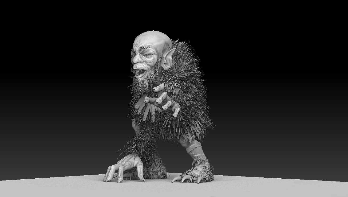 Mountain King sculpt